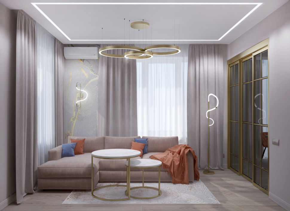 Дизайн-проекты 3-комнатных квартир: фото интерьера