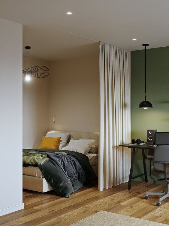 Как сделать однокомнатную квартиру просторнее: 7 лучших идей